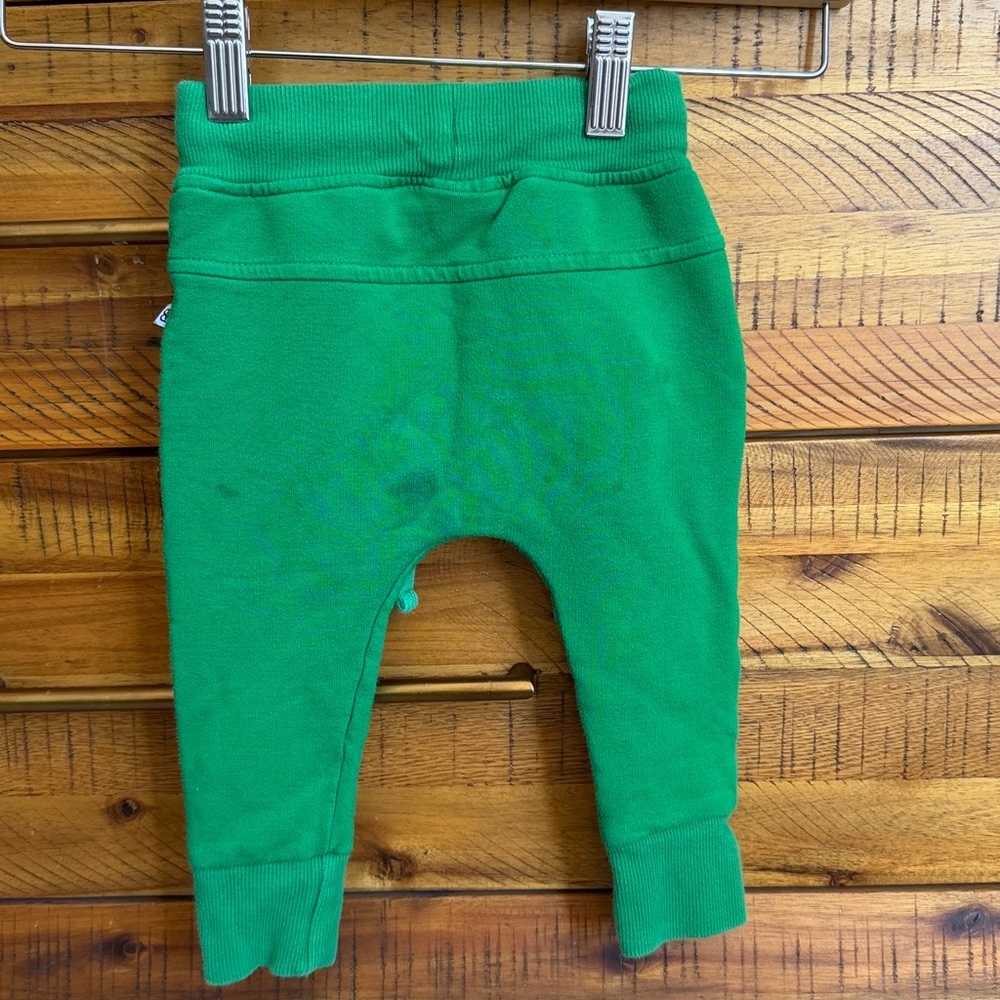 Bums & Roses Baby Kids Green Pull-On Jogger Pants - Brand - Picture 2 of 4